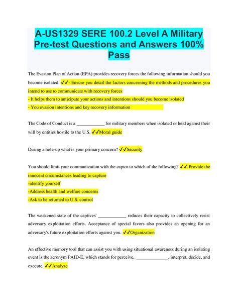 sere 100.2 test questions